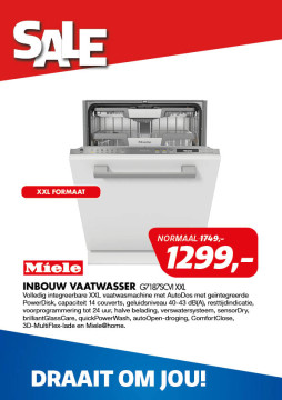Miele INBOUW vaatwasser  G7187SCVi XXL