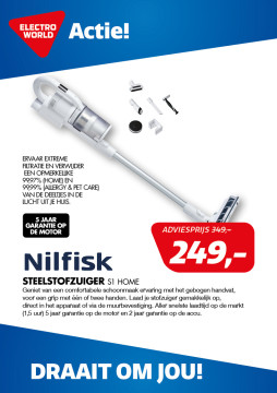 Nilfisk STEELSTOFZUIGER S1 Home