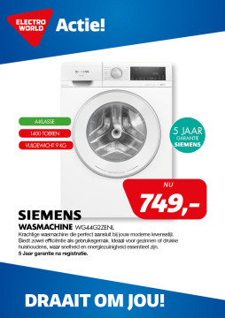 Siemens WASMACHINE WG44G2ZENL