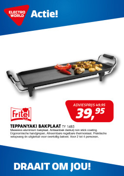 Fritel Teppanyaki bakplaat TY 1485