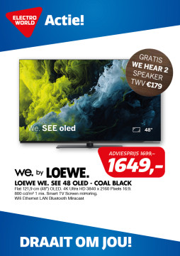 Loewe We. SEE 48 OLED - Coal Black