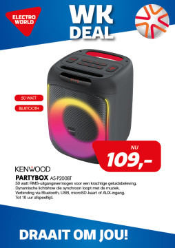 Kenwood Partybox AS-P200BT
