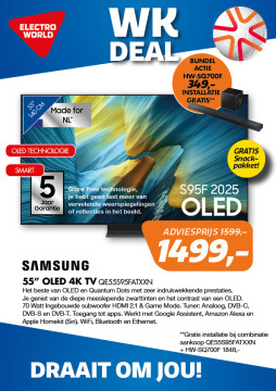 Samsung 55 inch OLED 4K TV QE55S95FATXXN