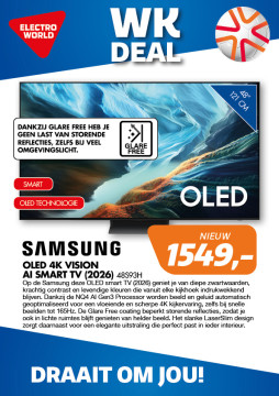 Samsung OLED 4K Vision AI Smart TV (2026) 48s93h