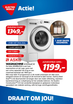 ASKO Wasmachine W30964CW