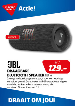 JBL draagbare bluetooth speaker Flip 6