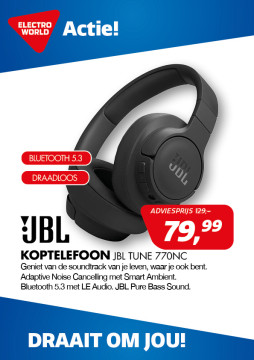 JBL koptelefoon JBL TUNE 770NC