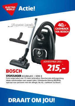 Bosch STOFZUIGER BGL8BA4D5 | serie 8