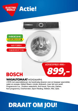 Bosch Wasautomaat WGH246A9NL