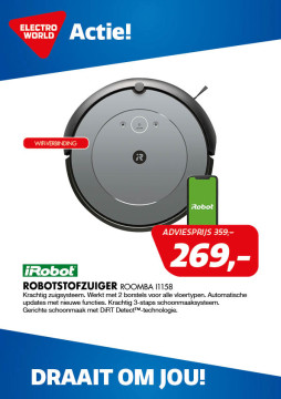 Irobot ROBOTSTOFZUIGER Roomba i1158