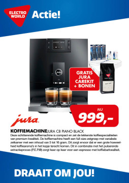 Jura koffiemachine JURA C8 Piano Black