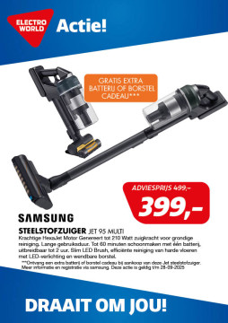 Samsung steelstofzuiger Jet 95 MULTI