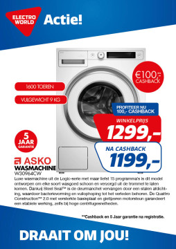 Asko Wasmachine W30964CW