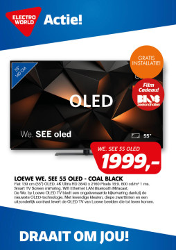 Loewe We. SEE 55 OLED - Coal Black