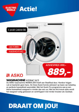 ASKO Wasmachine W2084C.W/3