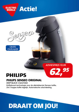 Philips Senseo Original Deep Black CSA21060