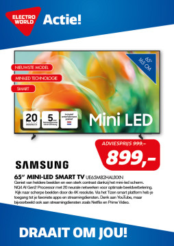 Samsung 65 inch Mini-led SMART TV UE65M82HAUXXN