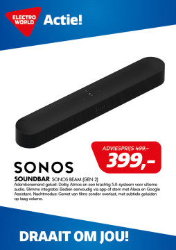 Sonos Soundbar BEAM Gen 2