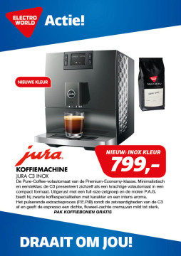 Jura koffiemachine JURA C3 INOX
