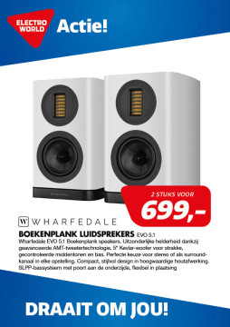 Wharfedale Boekenplank Luidsprekers EVO 5.1